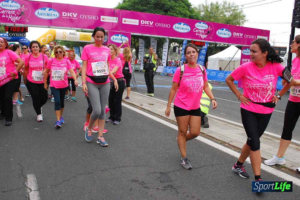 Carrera de la Mujer Sevilla meta 7 (arco derecho) desde el minuto 57 hasta 1h