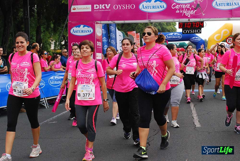 Carrera de la Mujer Sevilla meta 9 (arco derecho) desde 1h05 a 1h12