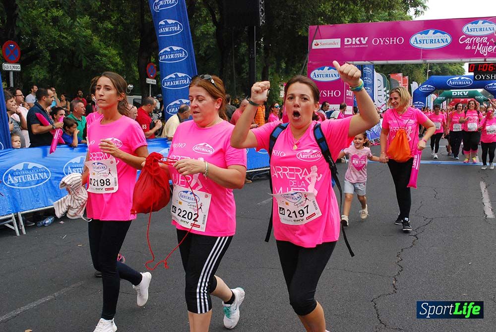 Carrera de la Mujer Sevilla meta 9 (arco derecho) desde 1h05 a 1h12