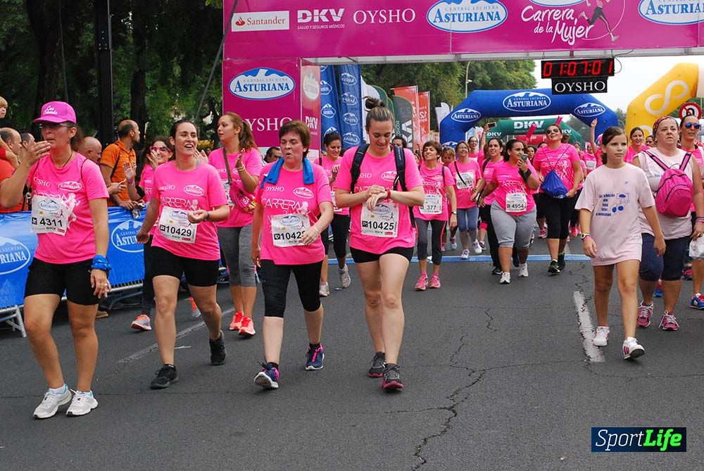 Carrera de la Mujer Sevilla meta 9 (arco derecho) desde 1h05 a 1h12