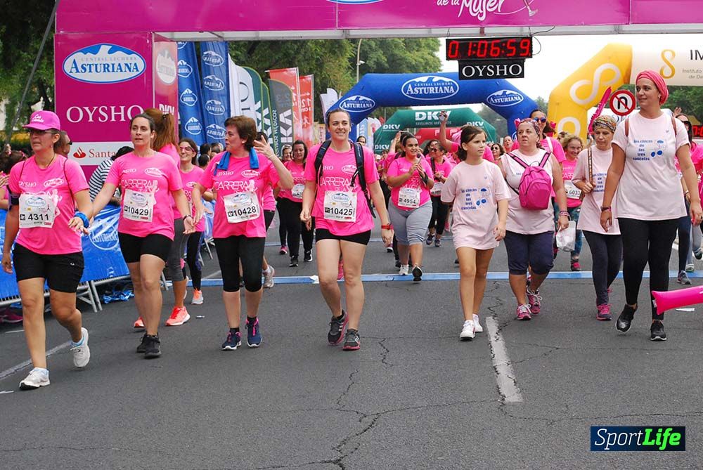 Carrera de la Mujer Sevilla meta 9 (arco derecho) desde 1h05 a 1h12