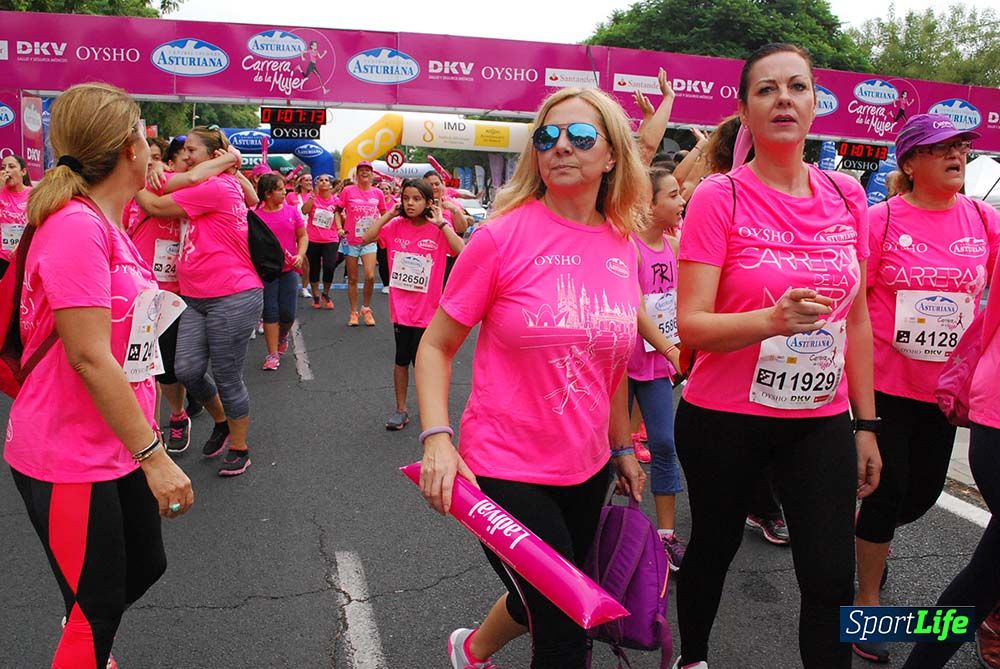 Carrera de la Mujer Sevilla meta 9 (arco derecho) desde 1h05 a 1h12