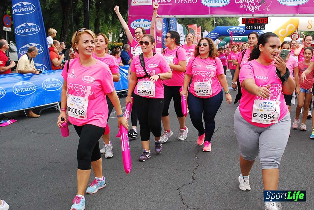 Carrera de la Mujer Sevilla meta 9 (arco derecho) desde 1h05 a 1h12