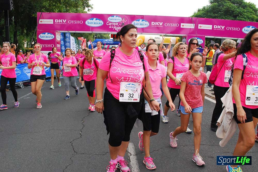 Carrera de la Mujer Sevilla meta 9 (arco derecho) desde 1h05 a 1h12