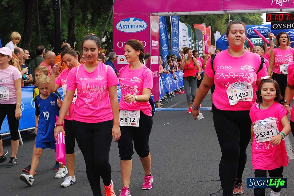 Carrera de la Mujer Sevilla meta 9 (arco derecho) desde 1h05 a 1h12