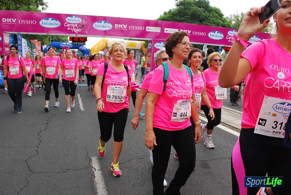 Carrera de la Mujer Sevilla meta 9 (arco derecho) desde 1h05 a 1h12