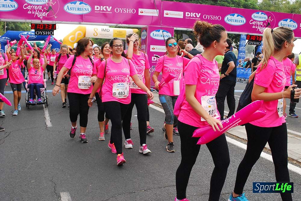 Carrera de la Mujer Sevilla meta 9 (arco derecho) desde 1h05 a 1h12