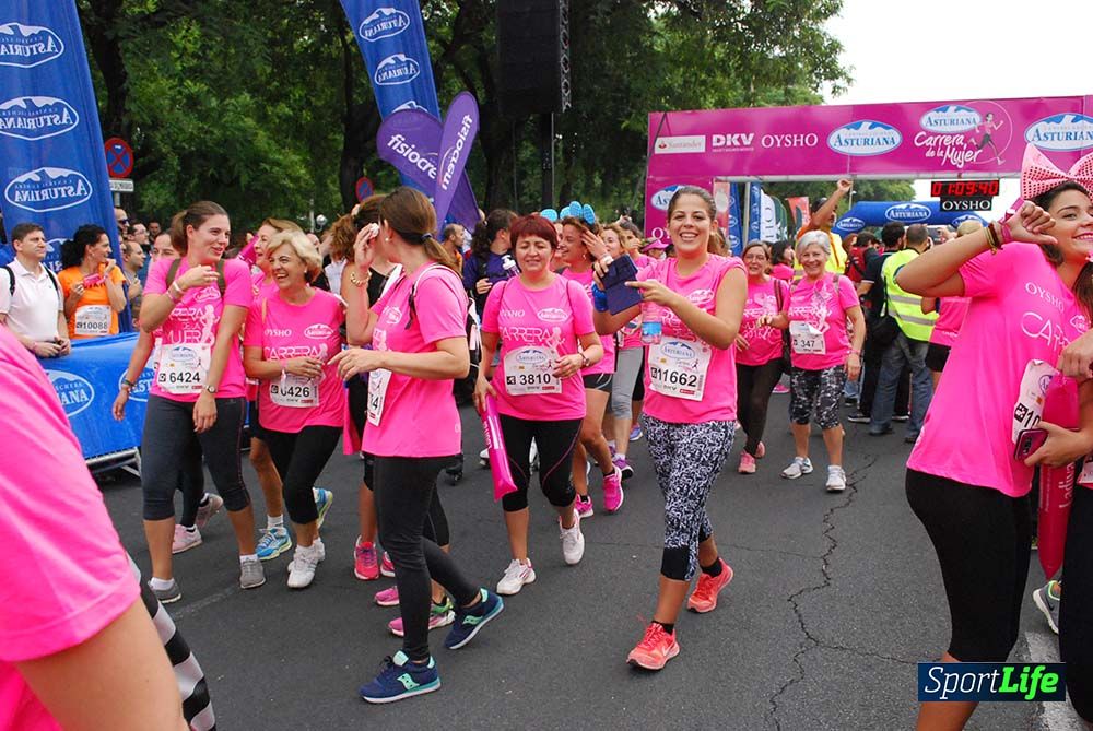 Carrera de la Mujer Sevilla meta 9 (arco derecho) desde 1h05 a 1h12