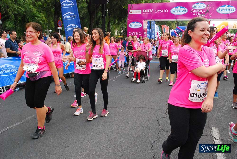 Carrera de la Mujer Sevilla meta 9 (arco derecho) desde 1h05 a 1h12