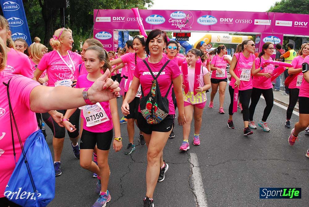 Carrera de la Mujer Sevilla meta 9 (arco derecho) desde 1h05 a 1h12