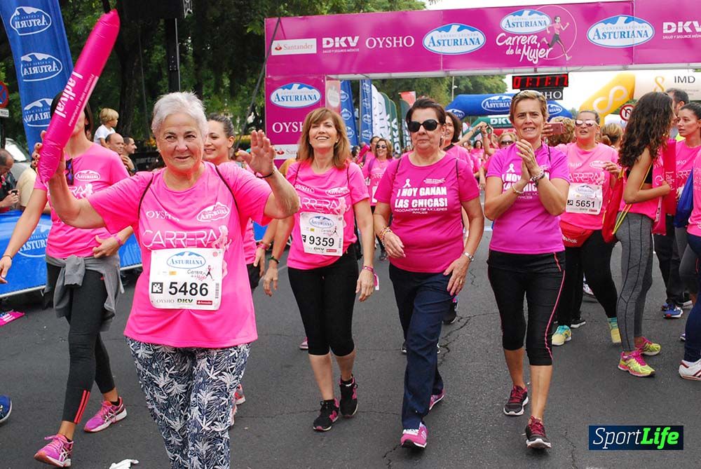 Carrera de la Mujer Sevilla meta 9 (arco derecho) desde 1h05 a 1h12