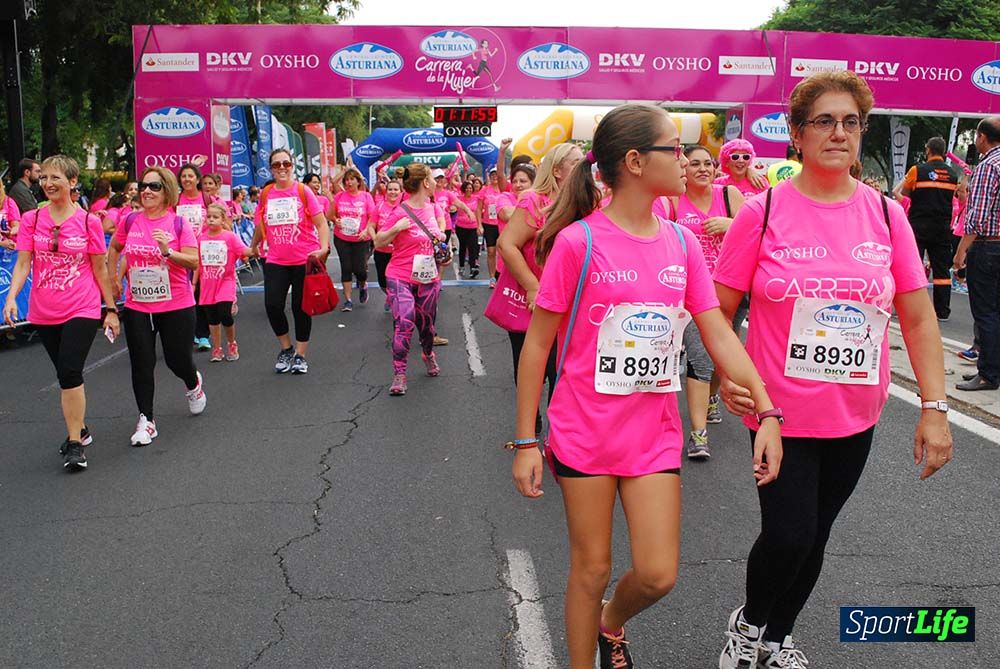 Carrera de la Mujer Sevilla meta 9 (arco derecho) desde 1h05 a 1h12