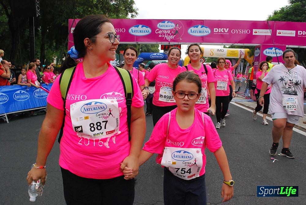 Carrera de la Mujer Sevilla meta 9 (arco derecho) desde 1h05 a 1h12