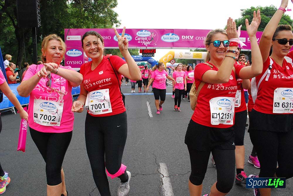 Carrera de la Mujer Sevilla meta 9 (arco derecho) desde 1h05 a 1h12
