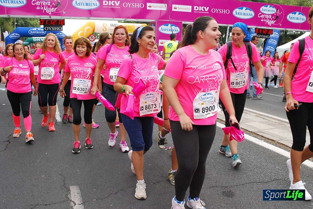Carrera de la Mujer Sevilla meta 9 (arco derecho) desde 1h05 a 1h12