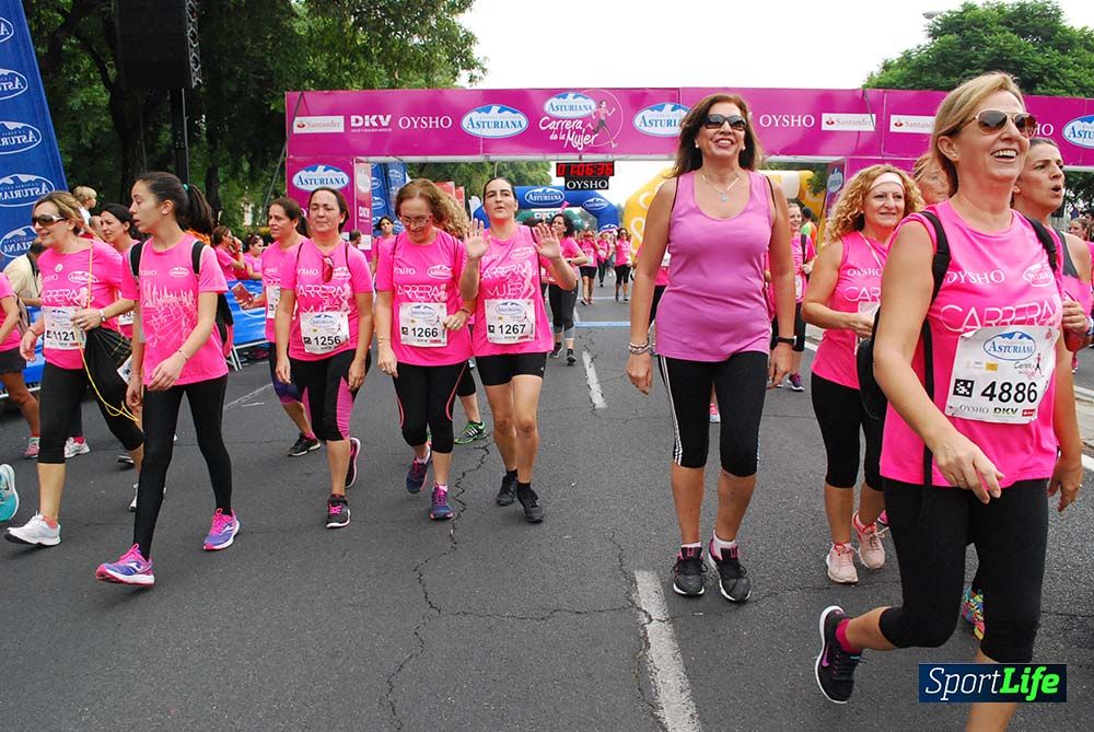 Carrera de la Mujer Sevilla meta 9 (arco derecho) desde 1h05 a 1h12