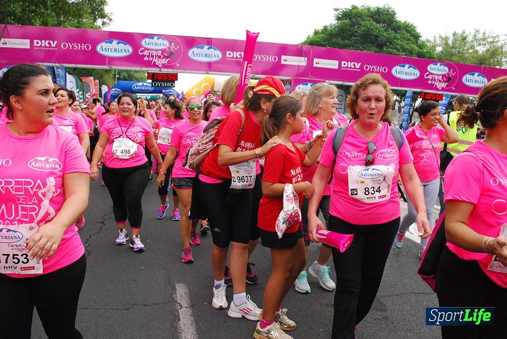 Carrera de la Mujer Sevilla meta 9 (arco derecho) desde 1h05 a 1h12