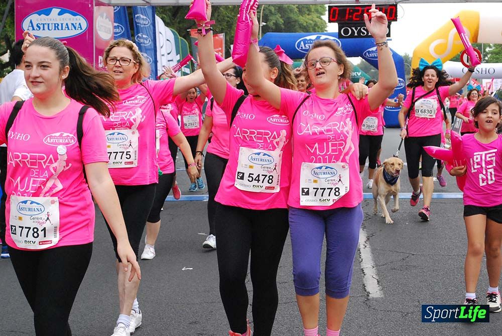 Carrera de la Mujer Sevilla meta 12 (arco derecho) desde 1h23 hasta 1h30