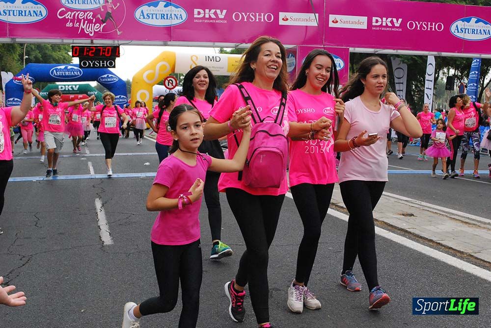 Carrera de la Mujer Sevilla meta 12 (arco derecho) desde 1h23 hasta 1h30