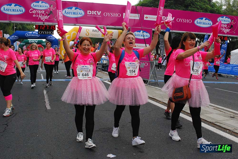 Carrera de la Mujer Sevilla meta 12 (arco derecho) desde 1h23 hasta 1h30