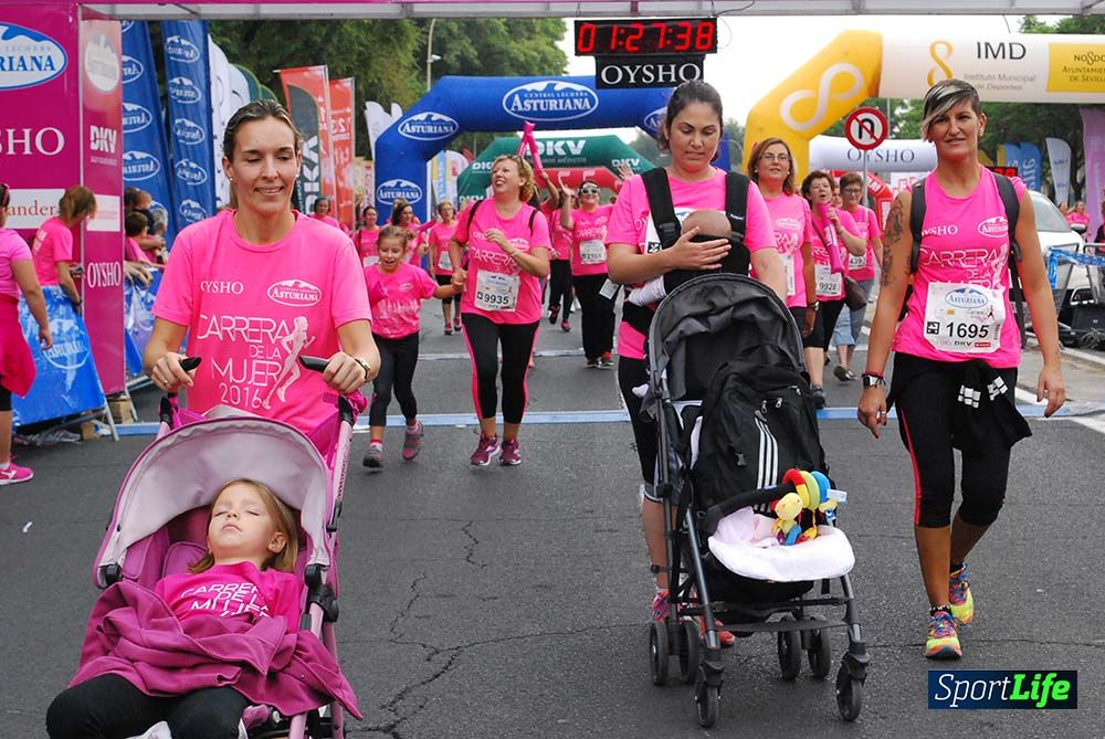 Carrera de la Mujer Sevilla meta 12 (arco derecho) desde 1h23 hasta 1h30