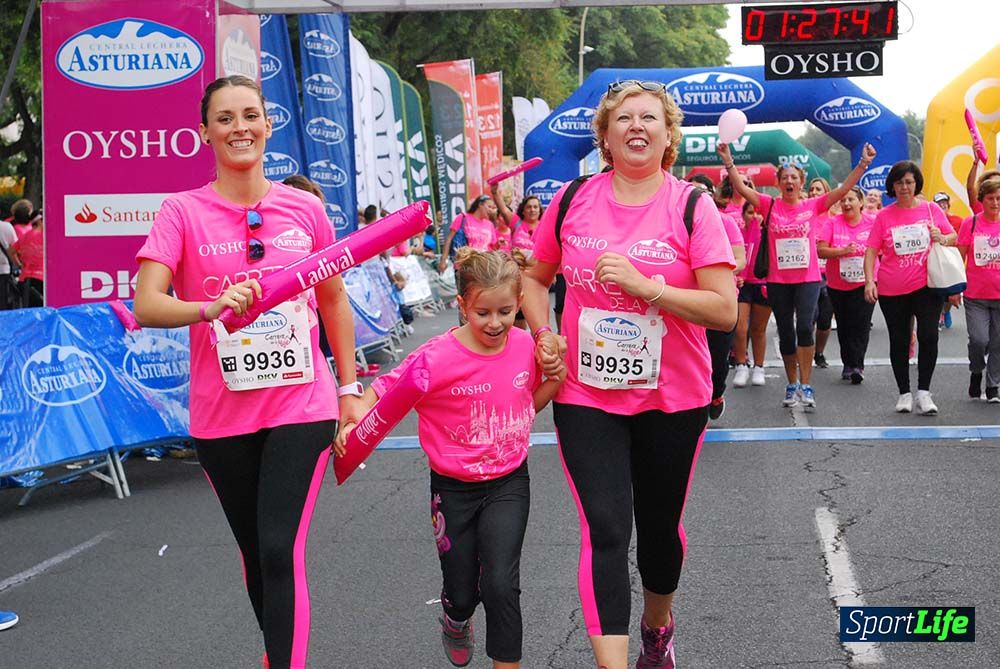 Carrera de la Mujer Sevilla meta 12 (arco derecho) desde 1h23 hasta 1h30