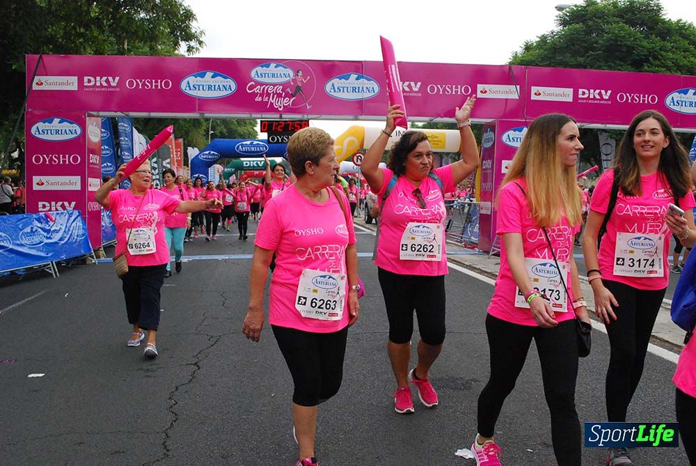 Carrera de la Mujer Sevilla meta 12 (arco derecho) desde 1h23 hasta 1h30