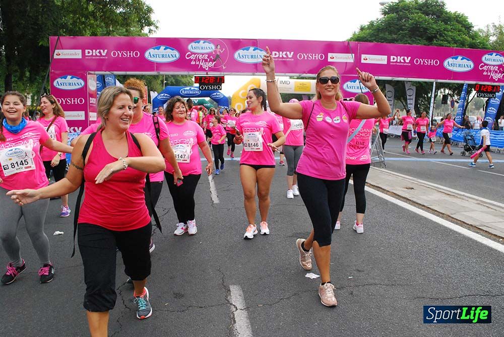 Carrera de la Mujer Sevilla meta 12 (arco derecho) desde 1h23 hasta 1h30