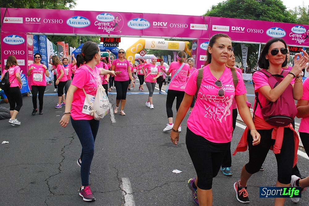 Carrera de la Mujer Sevilla meta 12 (arco derecho) desde 1h23 hasta 1h30