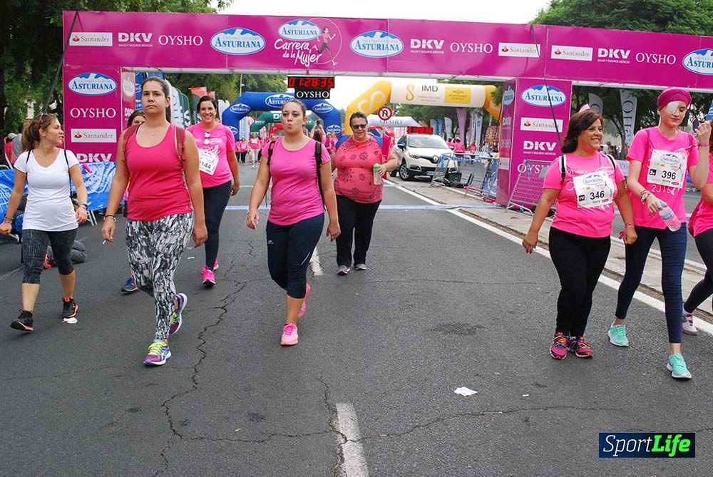 Carrera de la Mujer Sevilla meta 12 (arco derecho) desde 1h23 hasta 1h30