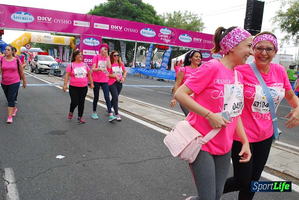 Carrera de la Mujer Sevilla meta 12 (arco derecho) desde 1h23 hasta 1h30