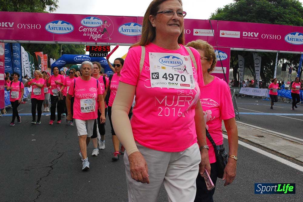 Carrera de la Mujer Sevilla meta 12 (arco derecho) desde 1h23 hasta 1h30