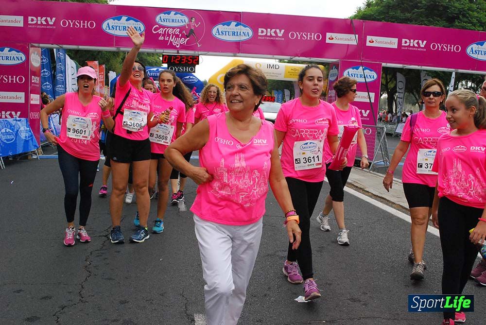 Carrera de la Mujer Sevilla meta 12 (arco derecho) desde 1h23 hasta 1h30