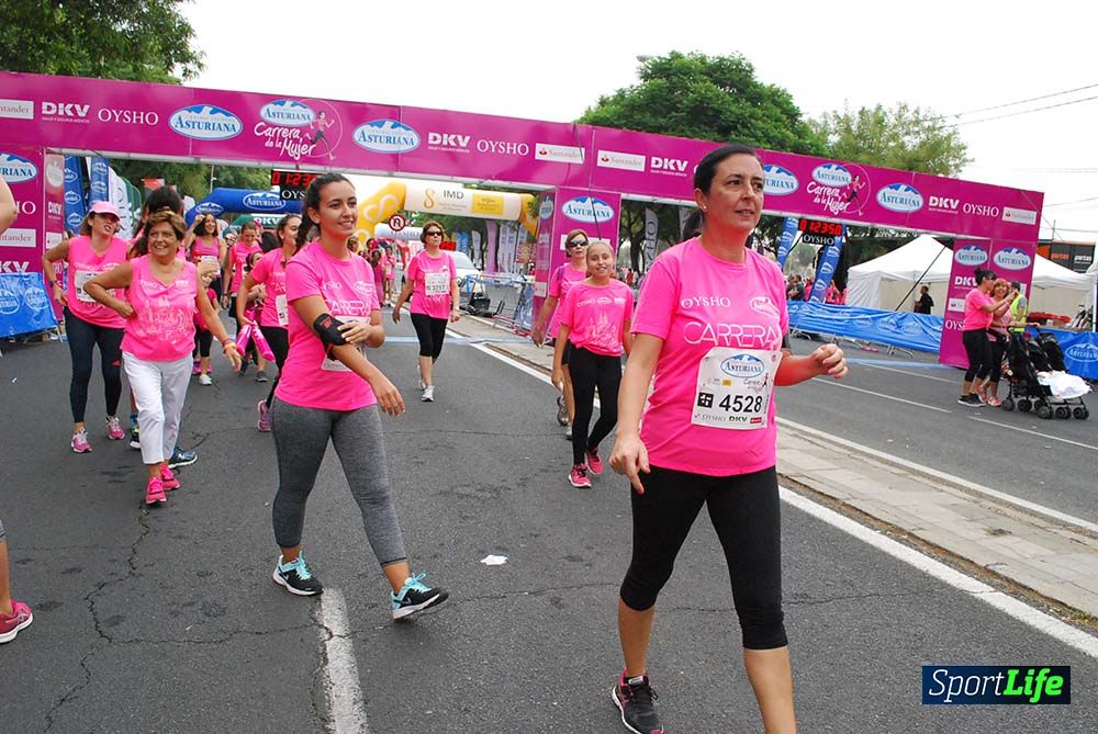 Carrera de la Mujer Sevilla meta 12 (arco derecho) desde 1h23 hasta 1h30