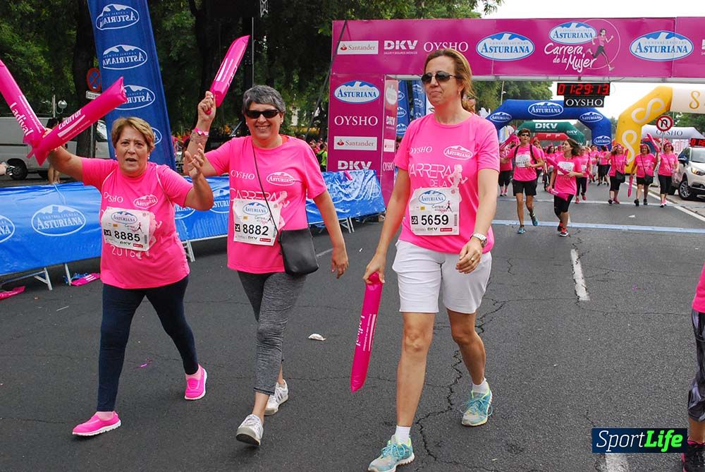 Carrera de la Mujer Sevilla meta 12 (arco derecho) desde 1h23 hasta 1h30