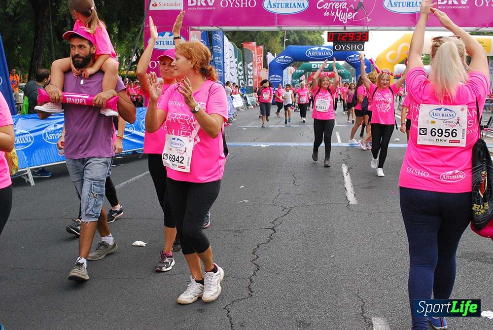 Carrera de la Mujer Sevilla meta 12 (arco derecho) desde 1h23 hasta 1h30