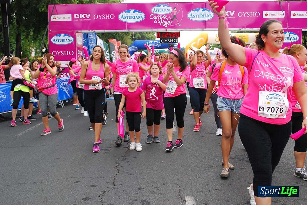 Carrera de la Mujer Sevilla meta 12 (arco derecho) desde 1h23 hasta 1h30