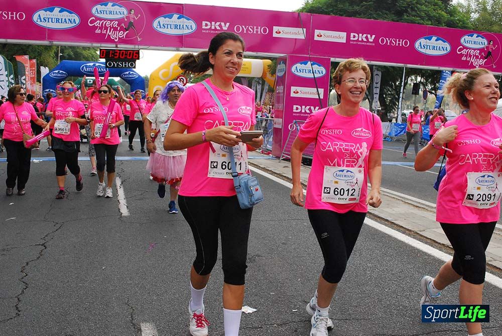 Carrera de la Mujer Sevilla meta 12 (arco derecho) desde 1h23 hasta 1h30