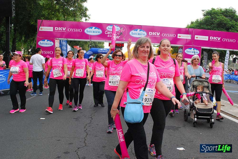 Carrera de la Mujer Sevilla meta 12 (arco derecho) desde 1h23 hasta 1h30