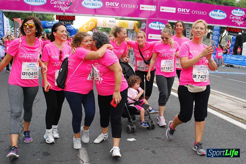 Carrera de la Mujer Sevilla meta 12 (arco derecho) desde 1h23 hasta 1h30