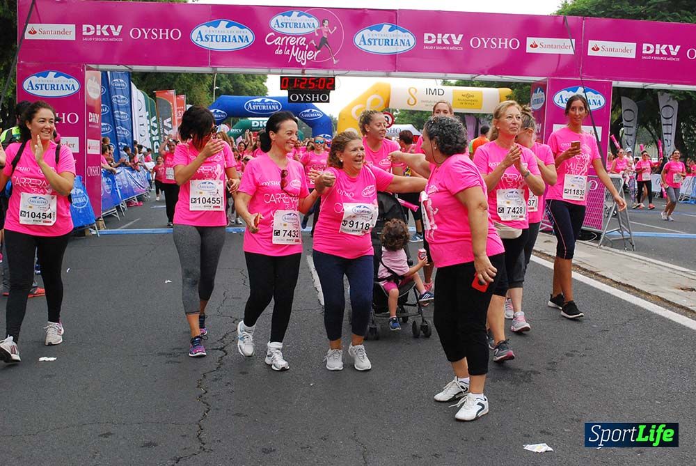 Carrera de la Mujer Sevilla meta 12 (arco derecho) desde 1h23 hasta 1h30
