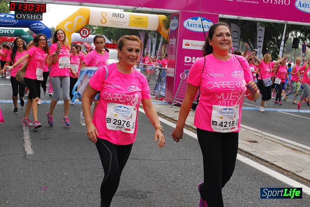 Carrera de la Mujer Sevilla meta 12 (arco derecho) desde 1h23 hasta 1h30