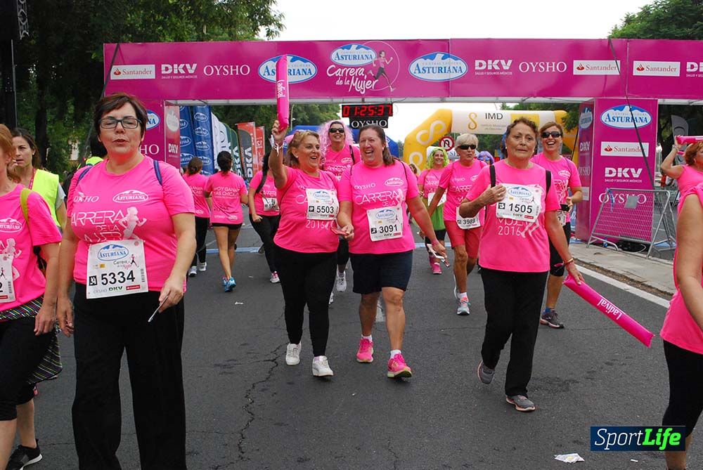 Carrera de la Mujer Sevilla meta 12 (arco derecho) desde 1h23 hasta 1h30