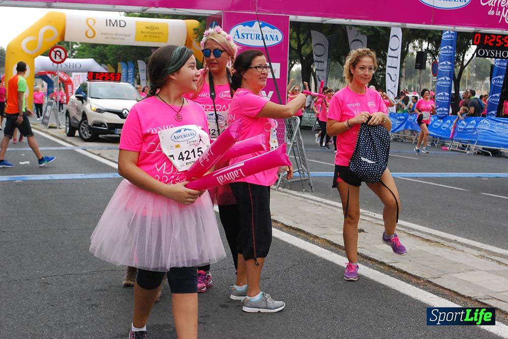 Carrera de la Mujer Sevilla meta 12 (arco derecho) desde 1h23 hasta 1h30