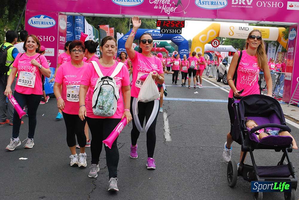Carrera de la Mujer Sevilla meta 12 (arco derecho) desde 1h23 hasta 1h30