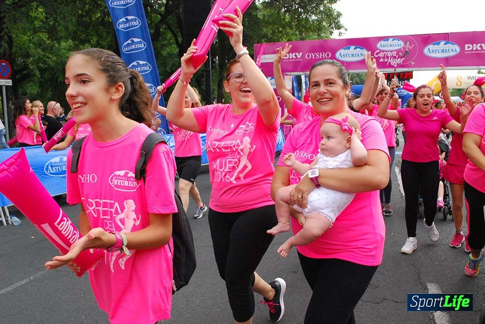 Carrera de la Mujer Sevilla meta 13 (arco derecho) desde 1h 30 hasta 1h 38