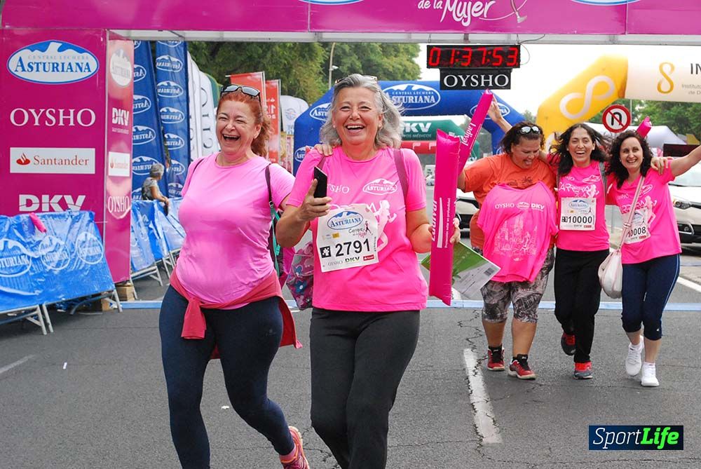 Carrera de la Mujer Sevilla meta 13 (arco derecho) desde 1h 30 hasta 1h 38