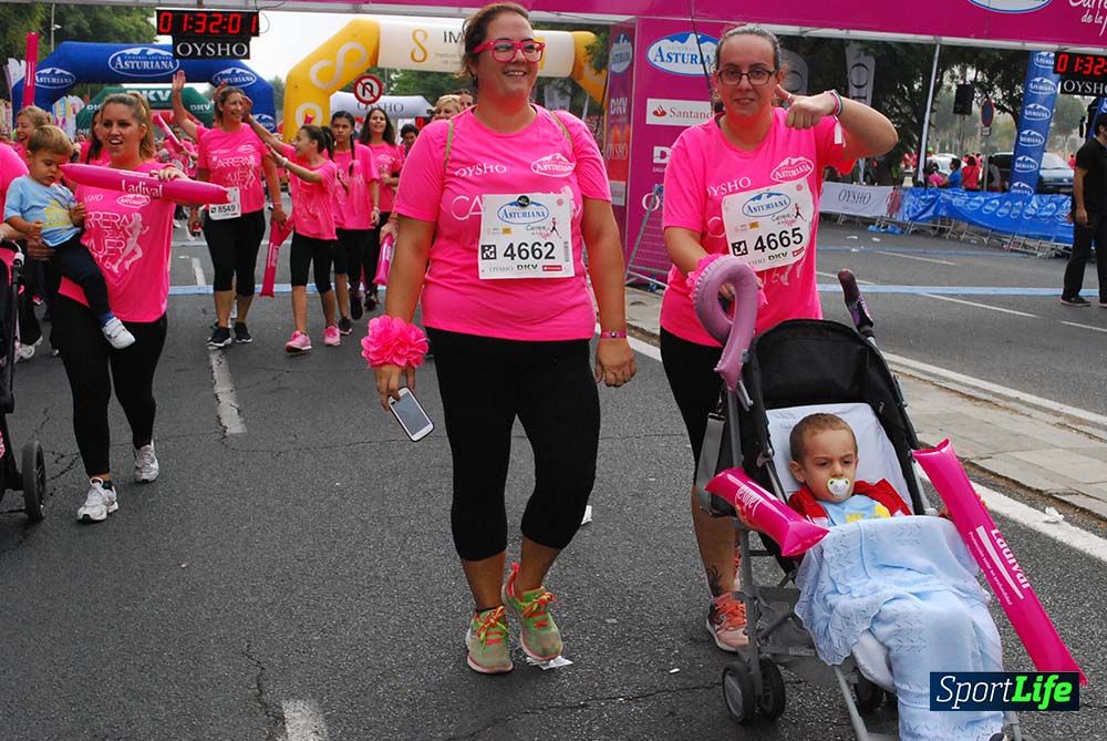 Carrera de la Mujer Sevilla meta 13 (arco derecho) desde 1h 30 hasta 1h 38