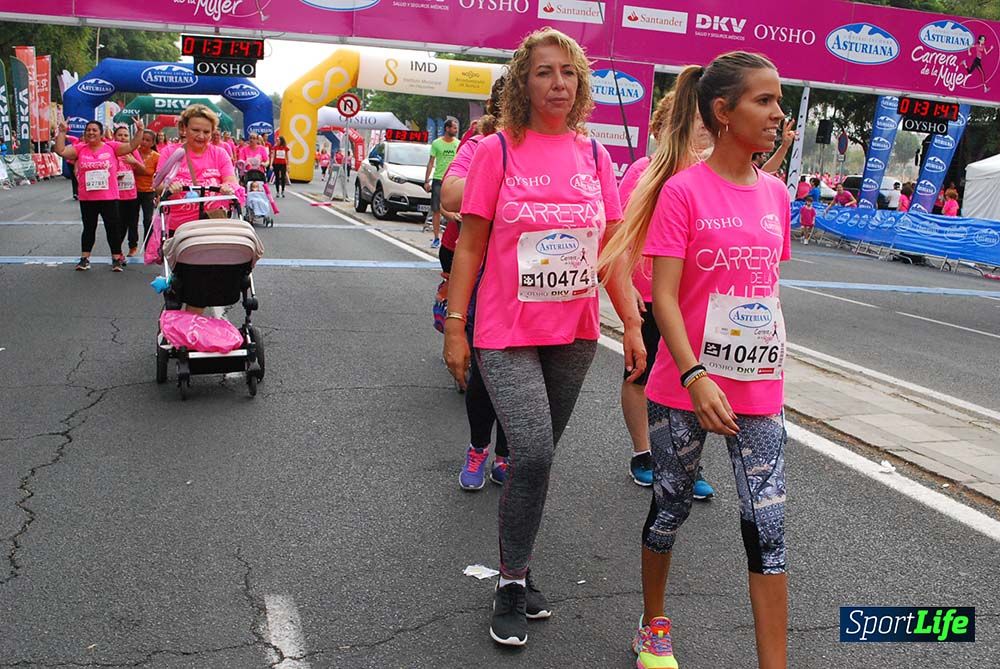 Carrera de la Mujer Sevilla meta 13 (arco derecho) desde 1h 30 hasta 1h 38