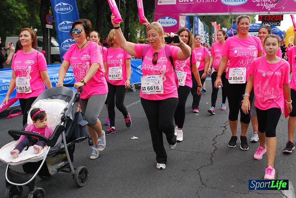 Carrera de la Mujer Sevilla meta 13 (arco derecho) desde 1h 30 hasta 1h 38